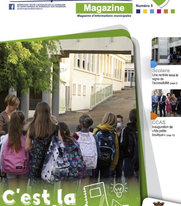 Saint-Caprais de Bordeaux magazine – septembre 2021