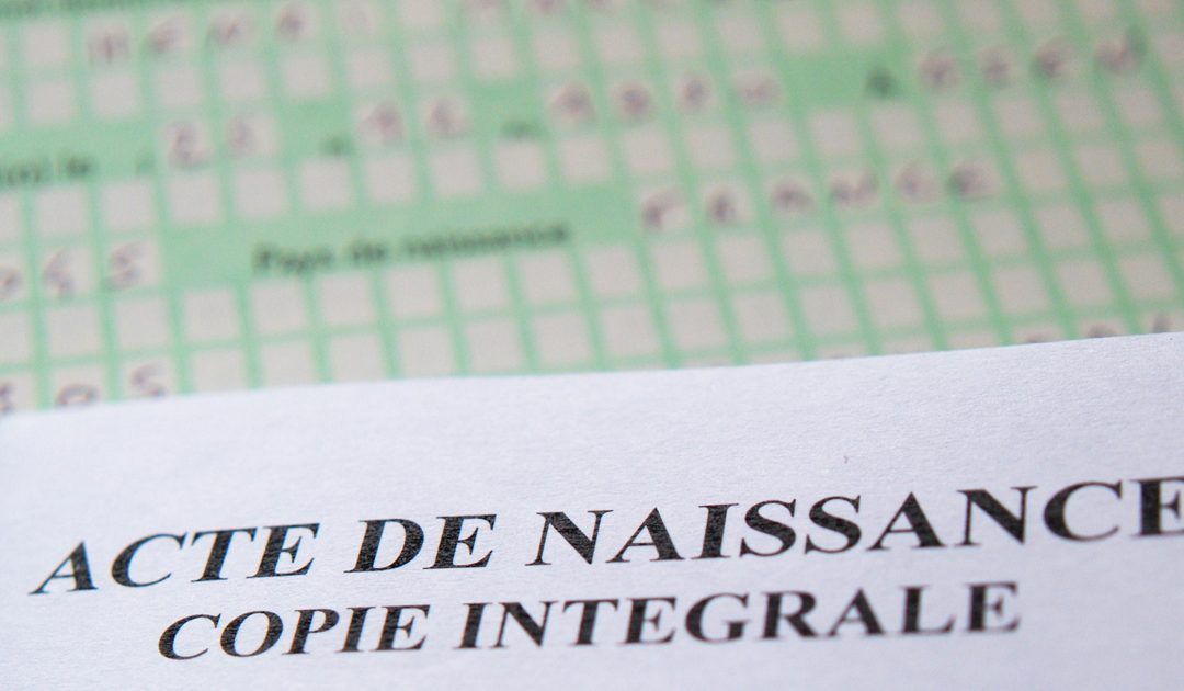 Demande d’acte d’état civil