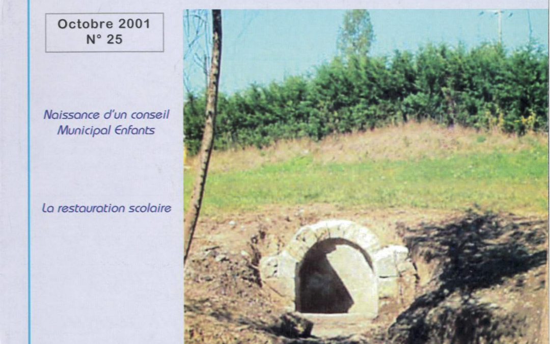 Bulletin communal d&rsquo;informations – octobre 2001