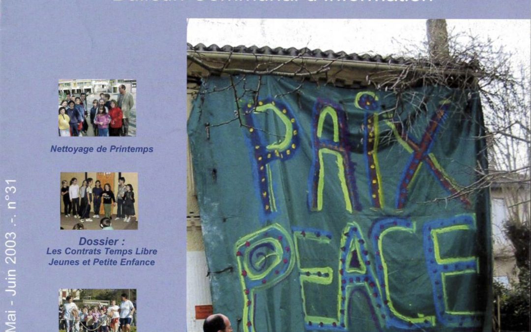 Bulletin communal d’informations – avril 2003