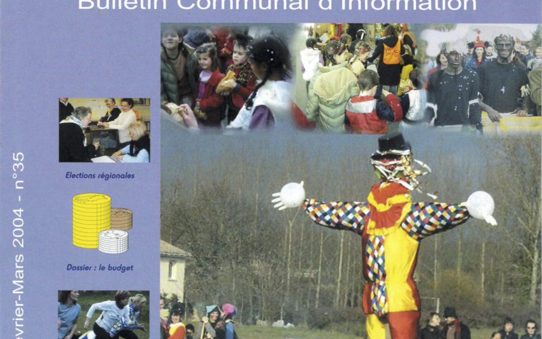 Bulletin communal d’informations – janvier 2004