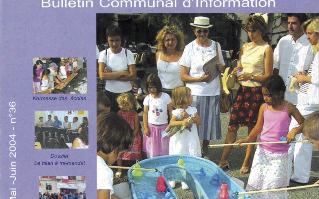 Bulletin communal d’informations – avril 2004